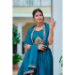 Picture of Stunning Rayon Teal Lehenga Choli