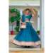 Picture of Stunning Rayon Teal Lehenga Choli