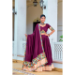 Picture of Good Looking Rayon Purple Lehenga Choli