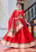 Picture of Appealing Rayon Red Lehenga Choli