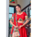 Picture of Appealing Rayon Red Lehenga Choli