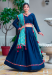 Picture of Grand Rayon Navy Blue Lehenga Choli