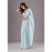 Picture of Gorgeous Chiffon Light Steel Blue Saree