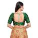 Picture of Magnificent Net & Silk Dark Green Designer Blouse