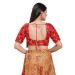 Picture of Radiant Net & Silk Crimson Designer Blouse