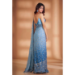 Picture of Appealing Georgette Light Steel Blue Saree