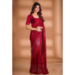 Picture of Enticing Georgette Fire Brick Saree