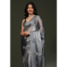 Picture of Appealing Crepe & Silk Slate Grey Saree