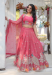 Picture of Pleasing Chiffon Pale Violet Red Lehenga Choli