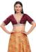 Picture of Classy Net & Silk Maroon Designer Blouse