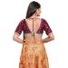 Picture of Classy Net & Silk Maroon Designer Blouse