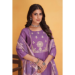 Picture of Shapely Silk Rosy Brown Readymade Salwar Kameez