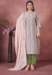 Picture of Graceful Silk Silver Readymade Salwar Kameez