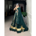 Picture of Sightly Rayon & Silk Dark Slate Grey Lehenga Choli