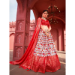 Picture of Nice Silk Crimson Lehenga Choli