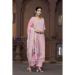 Picture of Chiffon & Organza Thistle Straight Cut Salwar Kameez