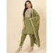 Picture of Radiant Silk Dark Khaki Readymade Salwar Kameez