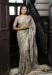 Picture of Comely Silk Silver Saree