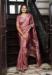 Picture of Exquisite Silk Rosy Brown Saree