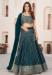 Picture of Beauteous Georgette Dark Green Lehenga Choli