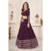 Picture of Marvelous Georgette Dark Olive Green Lehenga Choli