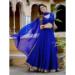 Picture of Magnificent Georgette Navy Blue Lehenga Choli