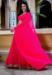 Picture of Sightly Georgette Crimson Lehenga Choli