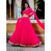 Picture of Sightly Georgette Crimson Lehenga Choli