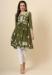 Picture of Fine Rayon Dark Olive Green Kurtis & Tunic