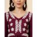 Picture of Fascinating Rayon Saddle Brown Kurtis & Tunic