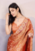 Picture of Bewitching Silk Chocolate Saree