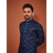 Picture of Classy Cotton Midnight Blue Kurtas