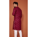 Picture of Beautiful Cotton Maroon Kurtas