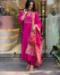 Picture of Sightly Chiffon Hot Pink Readymade Salwar Kameez