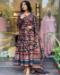 Picture of Pleasing Chiffon Black Readymade Salwar Kameez