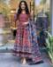 Picture of Nice Chiffon Indian Red Readymade Salwar Kameez