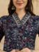 Picture of Pleasing Chiffon Navy Blue Readymade Salwar Kameez