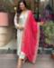 Picture of Amazing Chiffon Off White Readymade Salwar Kameez