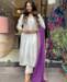 Picture of Sightly Chiffon Off White Readymade Salwar Kameez