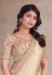 Picture of Pleasing Organza Wheat Saree