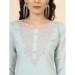 Picture of Silk Light Steel Blue Readymade Salwar Kameez