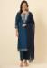 Picture of Stunning Silk Midnight Blue Readymade Salwar Kameez