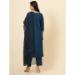 Picture of Stunning Silk Midnight Blue Readymade Salwar Kameez