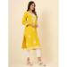 Picture of Delightful Rayon Golden Kurtis & Tunic