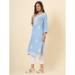 Picture of Appealing Rayon Light Blue Kurtis & Tunic