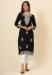 Picture of Delightful Rayon Black Kurtis & Tunic