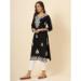 Picture of Delightful Rayon Black Kurtis & Tunic