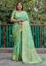 Picture of Classy Silk Medium Aqua Marine Saree