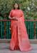 Picture of Ravishing Silk Indian Red Saree