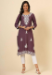 Picture of Delightful Rayon Dim Gray Kurtis & Tunic